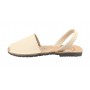 Sandals 3915 Leather Milky Beige