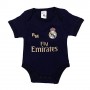 Real Madrid Customizable Baby Bodysuit Blue