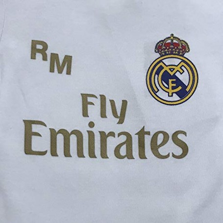 Body bebe real madrid 813 bco-ocre