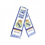 Bufanda Real Madrid - Telar color Blanco / Azul - "Since 1902"
