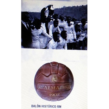 Balón de Fútbol Histórico Real Madrid 1902 - EuSouvenis.com