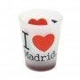 I LOVE MADRID, VASO CHUPITO CONICO, 60ml. - Souvenir de España