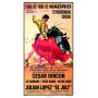 Customized Bullfighting Poster Cesar Rincon, Your Name y Julian Lopez El Juli