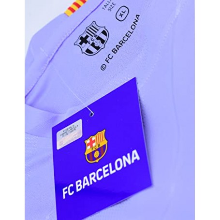 Infantil Camiseta y Pantalón FC Barcelona Personalizable Smarty Shirt2 Kit Replica Oficial Primera y Segunda Equipación Temporada 2021/2022 