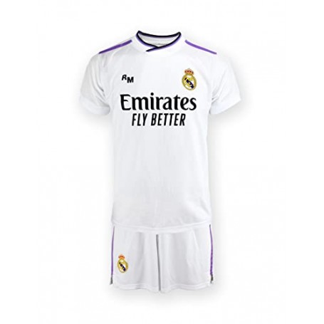 Conjunto Camiseta y Pantalon Primera Equipación Real Madrid 22/23
