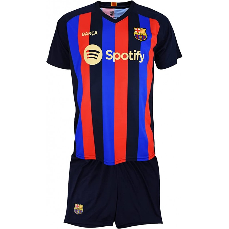 Conjunto FC Barcelona Niño Personalizado - EU Souvenirs