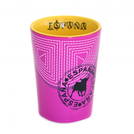 Vaso Chupito Cerámica Capote Tradición Taurina