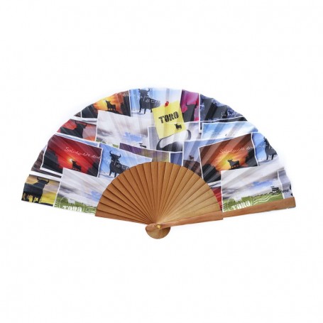 Hand Fan Osborne Spain Fences Postcards