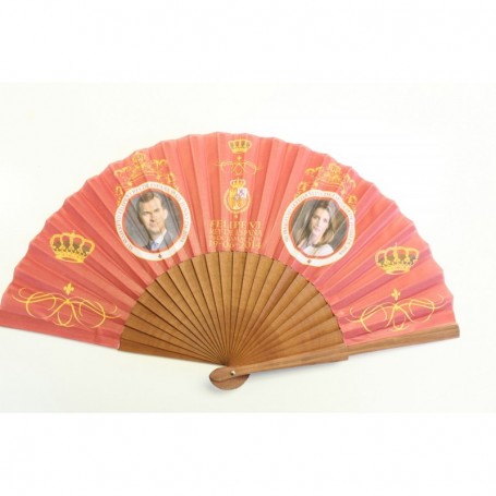 Hand Fan España Coronation Felipe VI