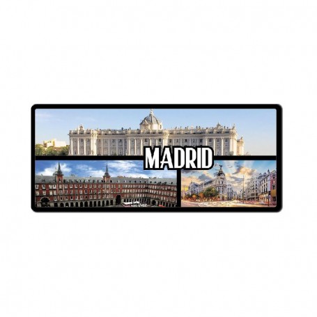 Matrícula Imán Postales de Madrid