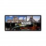 License Plate with Magnet Madrid Postcards Day and Night