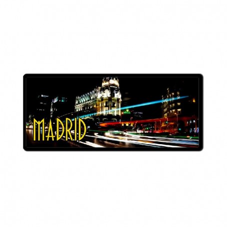 License Plate with Magnet Madrid by Nighty