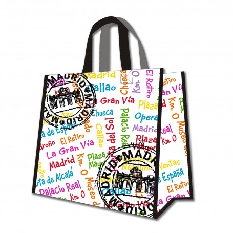 MADRID SEAL BAG - PUERTA DE ALCALA - Sac étanche souvenir de Madrid.