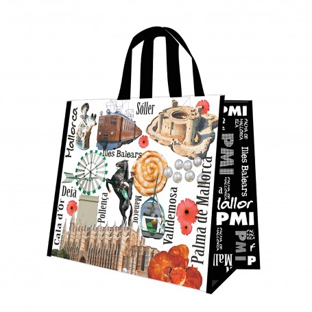 SAC MAJORQUE ACTUEL - COLLECTION ACTUELLE - Sac souvenir étanche de Majorque.