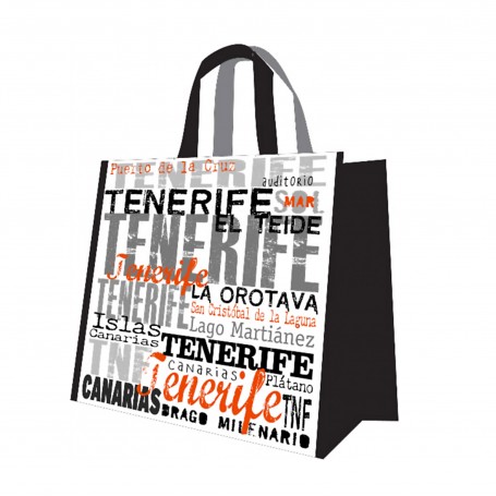 SAC TENERIFE LETRAS - COLLECTION LETRAS - Sac étanche souvenir de Tenerife.