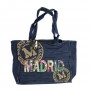 MADRID STRAIGHT BAG, MADRID MULTICOLOR COWBOY MODEL - CANVAS BAG FOR ANY OCCASION - Madrid souvenir bag.