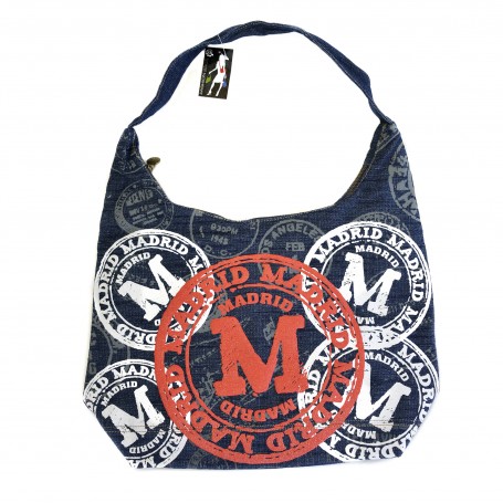 MADRID SEAL SACK BAG - SAC EN TOILE POUR VOYAGE, SHOPPING OU UTILISATION QUOTIDIENNE - Sac souvenir de Madrid.