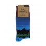 Mid Calf Mountains Socks