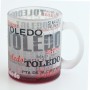 MUG TOLEDO, LETTERS COLLECTION - 350ml, GLASS - Mug Souvenir d'Espagne