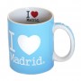 MUG I LOVE MADRID, BLUE COLOR - 350ml, CERAMIC - Souvenir Mug from Spain, I LOVE Collection