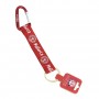MALLORCA KEYCHAIN ​​WITH CARABINER, Red Color - Mallorca Souvenir Keychain
