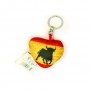 KEYCHAIN ​​SPAIN, BULL RUCKUS, TEDDY OF HEART - Souvenir Keychain from Spain