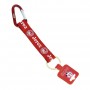 JEREZ KEYCHAIN ​​WITH CARABINER, Red Color - Santander Souvenir Keychain