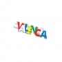 VALENCIA KEYCHAIN ​​COLOR LETTERS - Cast and enameled metal - Valencia Souvenir Keychain
