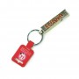 SPAIN OPENING KEYRING, Red Glitter - Spain Souvenir Opener Keychain