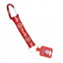 SEVILLA KEYCHAIN ​​WITH CARABINER, Red Color - Souvenir Keychain from Seville