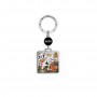 CURRENT ALICANTE KEYCHAIN, Double Pocket - Zamak and Resin - Souvenir Keychain from Alicante