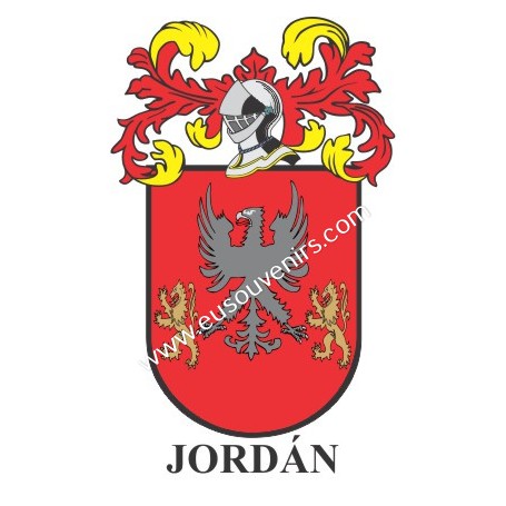 origine du nom jordan